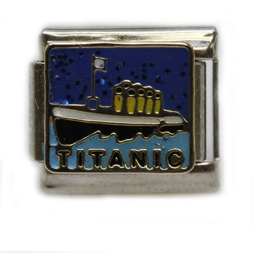 Titanic Italian Link Bracelet Charm