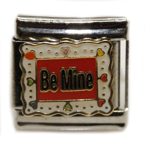 Be Mine Italian Link Bracelet Charm