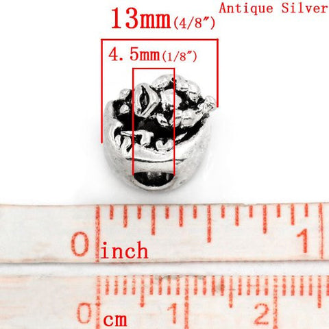 Frog on Moon European Bead Compatible for Most European Snake Chain Bracelet - Sexy Sparkles Fashion Jewelry - 3