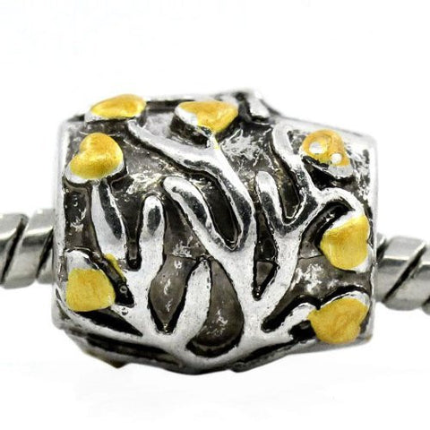 Heart Family Tree of Life Love European Bead Compatible for Most European Snake Chain Bracelet - Sexy Sparkles Fashion Jewelry - 4