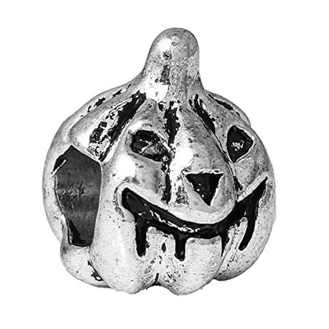 Halloween Pumpkin Charm Bead for European Snake Chain Charm Bracelet - Sexy Sparkles Fashion Jewelry - 1