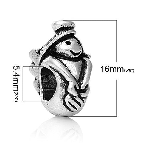 Angel Bead Compatible for Most European Snake Chain Bracelet - Sexy Sparkles Fashion Jewelry - 2