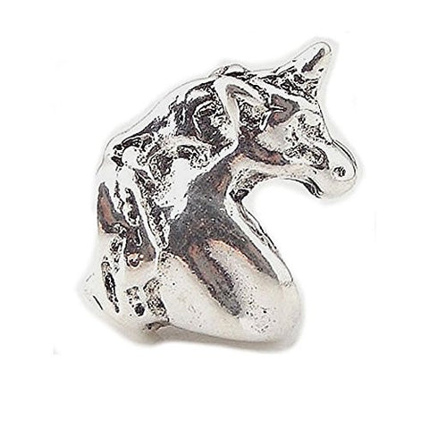 Unicore Horse Charm Spacer Beads For Snake Chain Charm Bracelet - Sexy Sparkles Fashion Jewelry - 1