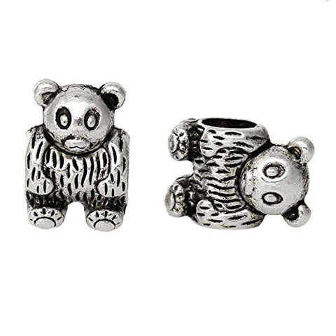 Cute Bear European Bead Compatible for Most European Snake Chain Charm Bracelet - Sexy Sparkles Fashion Jewelry - 2