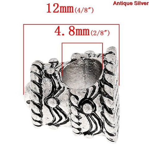Wedding Cake/birthday Cake Charm European Bead Compatible for Most European Snake Chain Bracelet - Sexy Sparkles Fashion Jewelry - 3