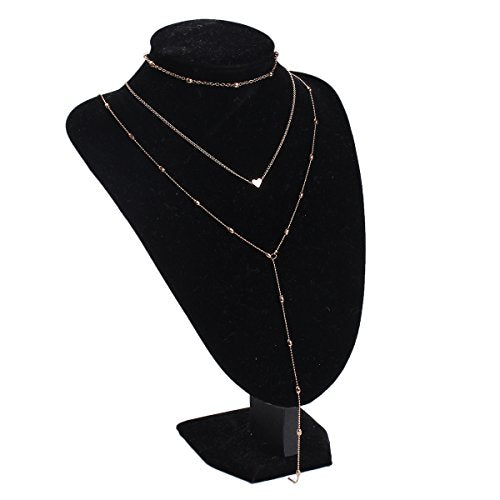 Sexy Sparkles y shaped necklaces for women Lariat Silver Tone