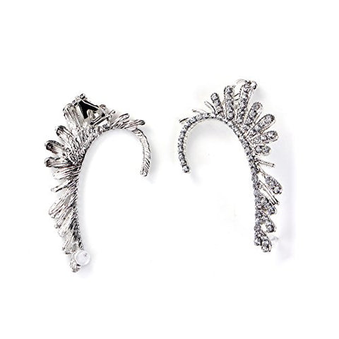 SEXY SPARKLES Ear Cuff for women Clip On Stud Wrap Earrings For Left Ear (1 Pcs)
