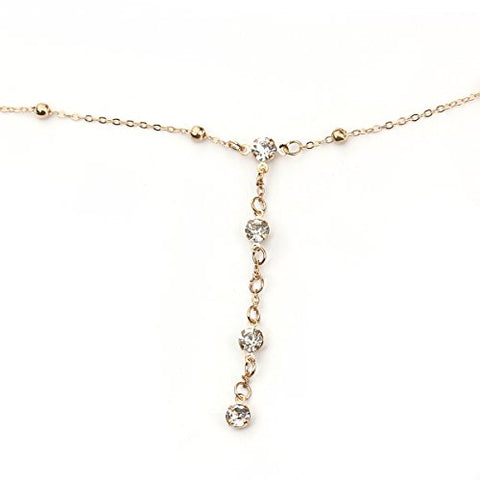 SEXY SPARKLES Rhinestone Bra Chain Sexy Harness Bikini Body Chain, leg Chain Jewelry