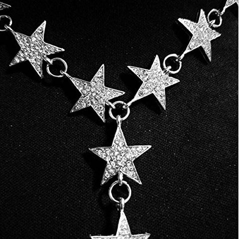 SEXY SPARKLES Rhinestone Bra Chain Sexy Harness Bikini Body Chain, leg Chain Jewelry