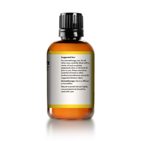 Lemon oil essential oil/Cold Pressed,Natural, Undiluted, Therapeutic Grade Aromatherapy Oil Large 4 ounces Glass Bottle