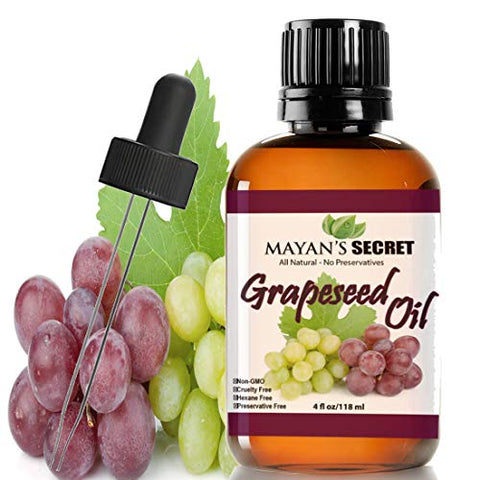 GRAPESEED OIL ANTI-AGING MOISTURIZER  Unrefined, Cold Pressed  Essential Oil