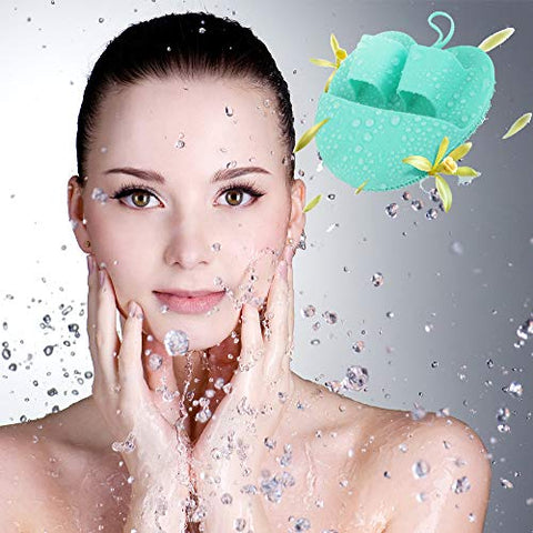 1 Silicone Face Cleanser Plus 5 PCS Silicone Face Mask Brush, Mask Beauty Tool Soft Silicone Facial Mud Mask Applicator Brush tool, Applicator for Mud, Clay, Charcoal mixed mud, and Body Butter Applic