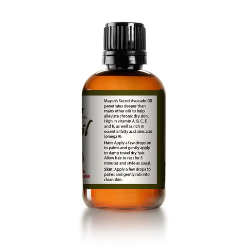 Avocado Oil USDA Certified Organic, Natural Cold Pressed - for Essential Oil Mixing, Massage Body Oil Moisturizer-Rich in Vitamin E and Oleic Acid