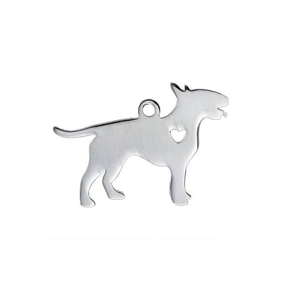 SEXY SPARKLES Stainless Steel Dog Pendants Shapes Dog Lover Gift Personalize with Name - Sexy Sparkles Fashion Jewelry - 1