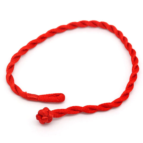 SEXY SPARKLES 5-Pack Kabbalah Red Strings Braided Bracelet for Good Luck,Wealth & Love