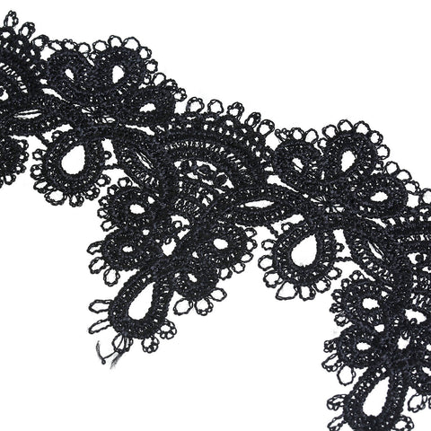 Sexy Sparkles Black Lace Choker Necklace for Women Girls - Sexy Sparkles Fashion Jewelry - 2