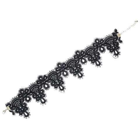 Sexy Sparkles Black Lace Choker Necklace for Women Girls - Sexy Sparkles Fashion Jewelry - 3