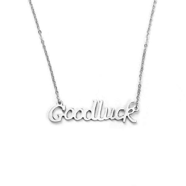Sexy Sparkles stainless steel womens jewelry inch  Goodluckinch  Necklace pendant for women girls small elegant design
