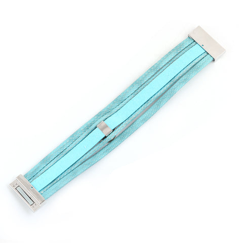 Sexy Sparkles Snap Button Jewelry Bangle Multilayer Bracelet fits 18mm/20mm Snap Buttons