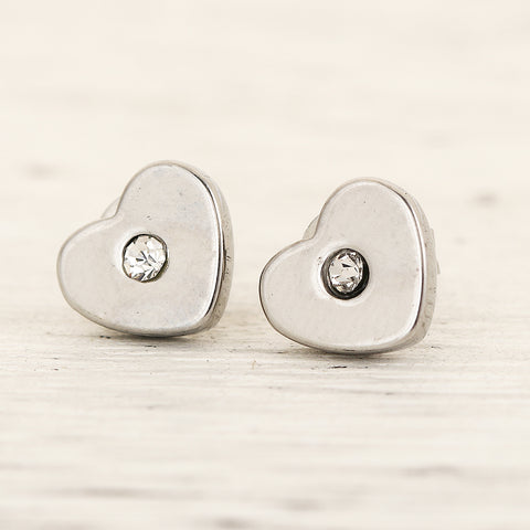 3 Pairs Stainless Steel Heart Stud Earrings for Women and Girls  Manufacturer:  Stud Earrings
