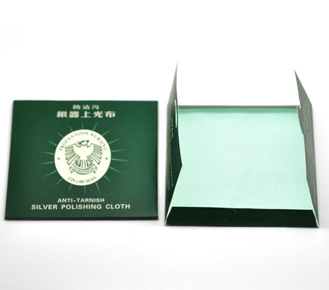 1 Pcs Silver Jewelry Cleaning Cleaner Polishing Cloth 11.5cm X 11.5cm - Sexy Sparkles Fashion Jewelry - 3