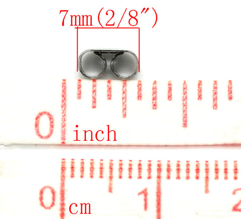 20 Pcs Silver Tone Stainless Steel Earnut Clutch 7mm - Sexy Sparkles Fashion Jewelry - 2
