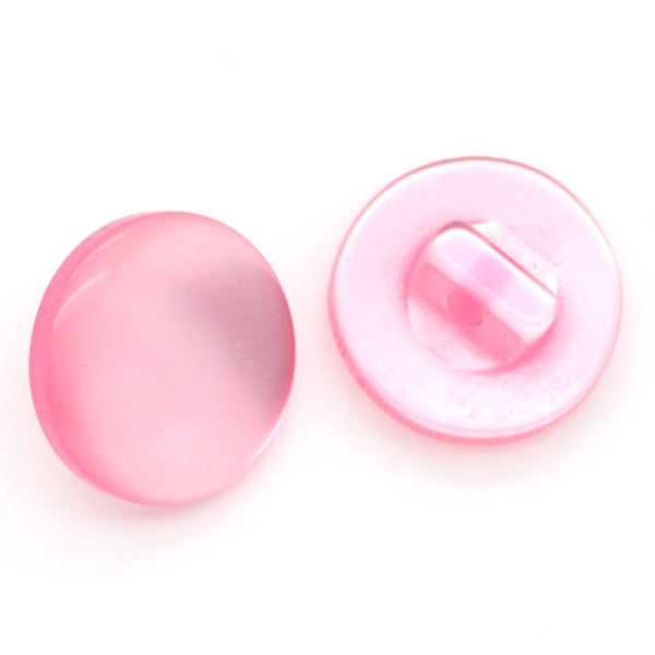 Sexy Sparkles 6 Pcs Light Pink Resin Sewing Shank  Button