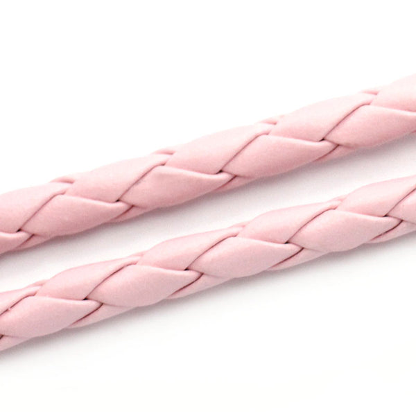 Sexy Sparkles 10 M Leatheroid Braiding Jewelry Cord Pink 5mm