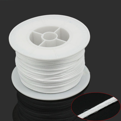 Sexy Sparkles 1 roll 1mm Nylon Elastic Cord White 1mm
