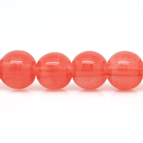 Sexy Sparkles 1 Strand Light Pink Loose Beads 6mm, Dia,80cm (31 4/8inch ) (Aprox 143pcs/strand)