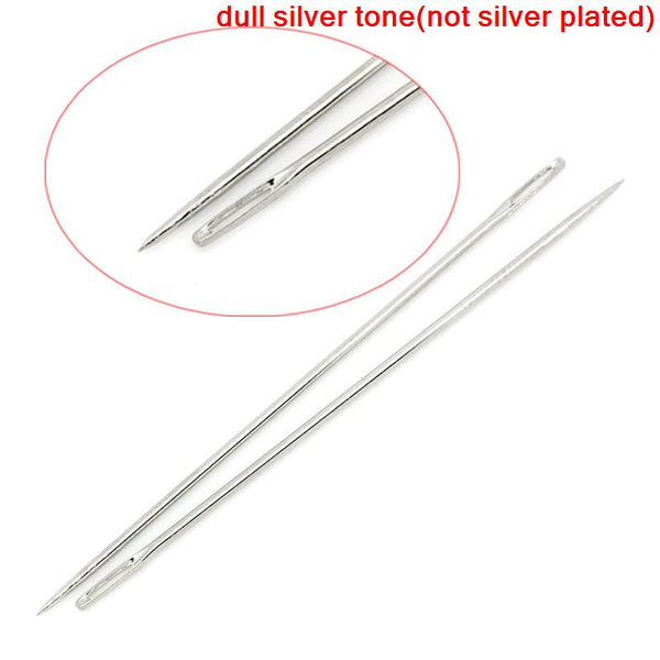 Sexy sparkles 25 Pcs Beading Needles Threading String/cord Jewelry Tool 5cm