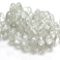 Sexy Sparkles 1 Strand, White Clear Crackle Glass Round Beads 14mm Dia, 79cm (31 1/8'') Lon...