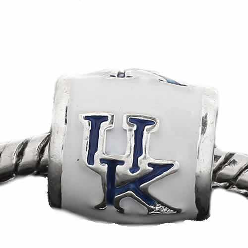 University Of Kentucky Wildcats UK for Snake Chain Charm Bracelets
