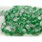 Sexy Sparkles 1 Strand, Green White Clear Mixed Crackle Glass Round Beads 8mm