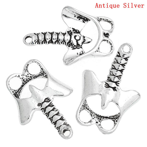 1 Pc Charm Pendants Anatomical Human Pelvis Silver Tone - Sexy Sparkles Fashion Jewelry - 2