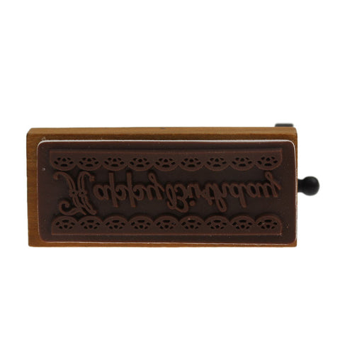 Sewing Machine Wooden Rubber Stamp Box -1 pcs Korea DIY decoden Wooden Stamp ... - Sexy Sparkles Fashion Jewelry - 2