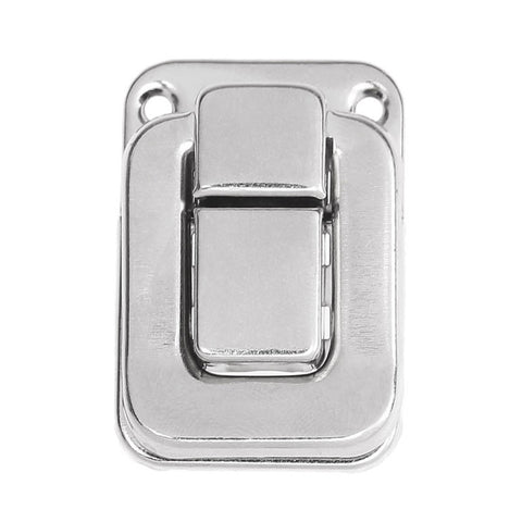 Sexy Sparkles 4 Set of Toggle Catch Latch Decorative Suitcase Case Box Trunk Box Silver Ton...