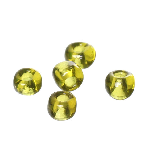 Glass Seed Beads Size 8/0 Olive Green 450 Grams - Sexy Sparkles Fashion Jewelry - 2