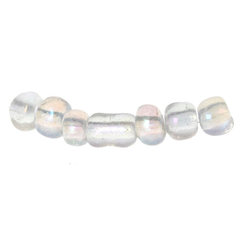 Glass Seed Beads Size 6/0 Transparent AB Color 450 Grams Jewelry Making - Sexy Sparkles Fashion Jewelry - 3