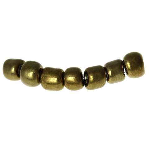 Glass Seed Beads Size 10/0 Matte Gold 450 Grams - Sexy Sparkles Fashion Jewelry - 3