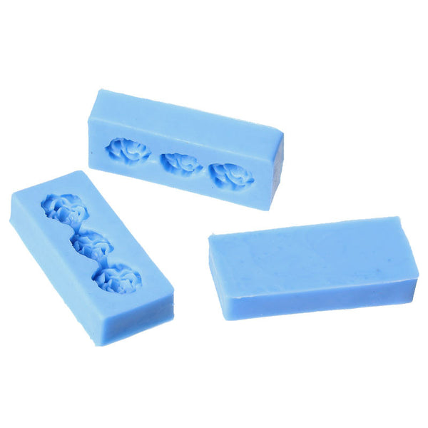 Flower Silicone Mold Polymer Clay Floral Mold Pattern 2-2/8" - Sexy Sparkles Fashion Jewelry - 1