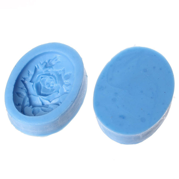Rose Silicone Mold Polymer Clay Flower Mold Pattern 1-6/8" - Sexy Sparkles Fashion Jewelry - 3