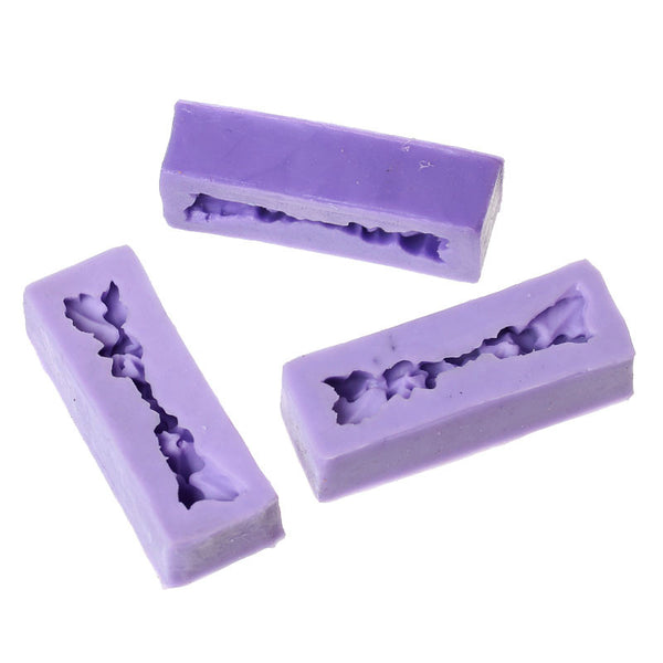 Flower Silicone Mold Polymer Clay Floral Mold Pattern 1-7/8" - Sexy Sparkles Fashion Jewelry - 1