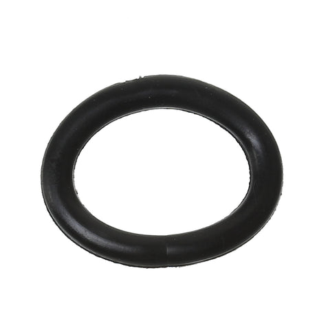 25 Pcs Silicone O Rings Connectors Black 14mm(4/8") - Sexy Sparkles Fashion Jewelry - 1