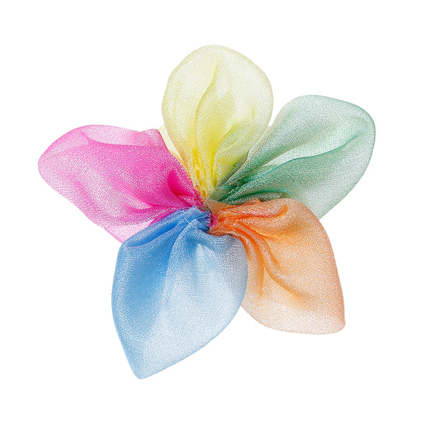 Sexy Sparkles 10 Pcs Flower Applique Scrapbooking Multicolor 7cm (2-6/8inch )
