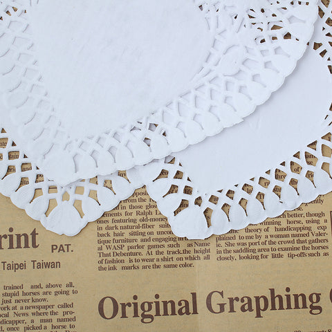 Paper DIY Craft Making Wedding White Heart Lace Doilies "Love" Flower Pattern... - Sexy Sparkles Fashion Jewelry - 2