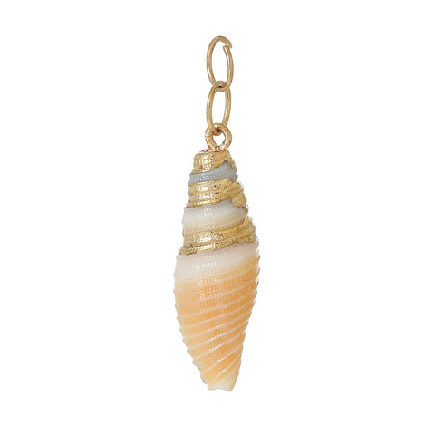 1 Pc Natural Horn Shell Shape Charm Pendant 4.7cm x 1.1cm(1 7/8" x 3/8") - Sexy Sparkles Fashion Jewelry - 2