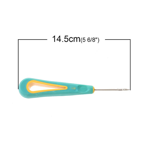 1 Pc Blue Steel Sticher Sewing Awl Shoes Repair Needle Awl Tool 14.5cm [Home] - Sexy Sparkles Fashion Jewelry - 2