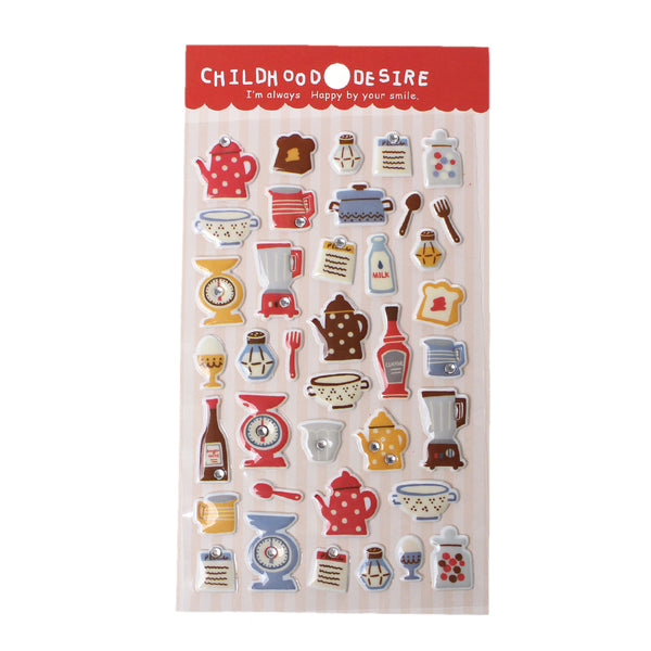 Sexy Sparkles Sticker Multicolor Mixed Pattern (Red Kitchen)