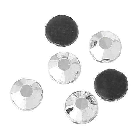 Sexy Sparkles DIY Iron on Fix Hot Flatback Rhinestones ss20 5mm (Silver)